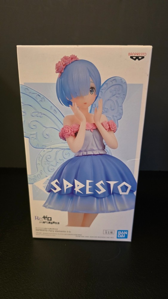 NIB Re:Zero Starting Life in Another World Rem Fairy Elements Espresto Figure