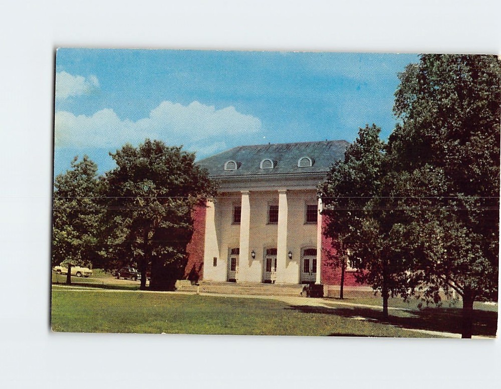 Postcard Oller Hall Juniata College Campus Huntingdon Pennsylvania USA