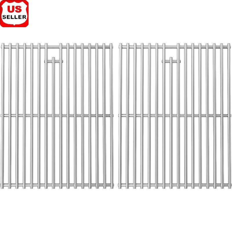 Nexgrill Replacement Cooking Grates 4 Burner Stainless Steel Grill Parts 17x13.2