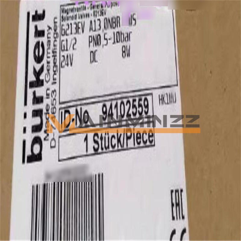 1PCS Burkert 6213EV A13 0NBR MS G1/2 94102559 Solenoid Valve NEW