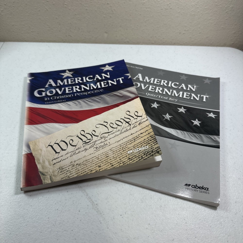 American Government in Christian Perspective 3rd Ed A Beka Book + Teacher Key