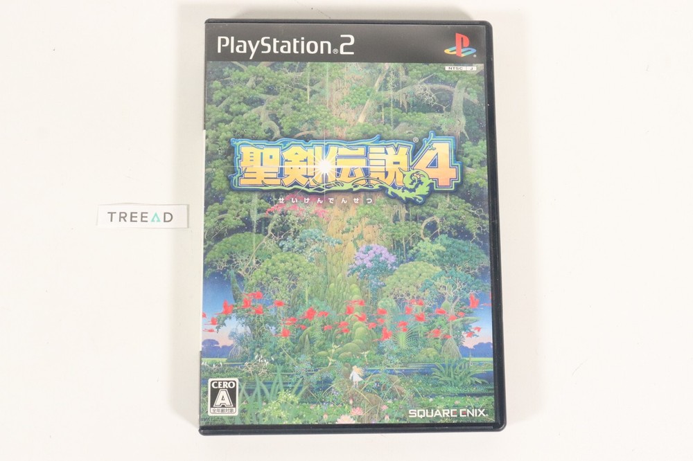 SONY PLAYSTATION 2 SEIKEN DENSETSU 4 MANUAL INCLUDED NTSC-J (644)