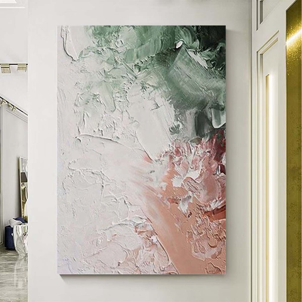 Porch Abstract Oil Painting Nordic Light Luxury Canvas Poster Modern Minimalist