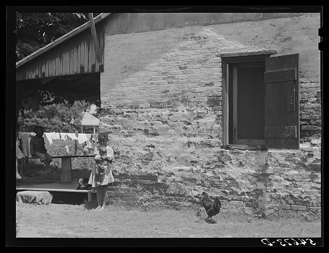 Melrose Louisiana 1940 Tenant House Former Slave Quarters Cotton Plantation