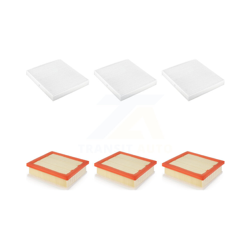 2017 Jeep Compass Air Cabin Filter Kit - 6 Filters (OE 05058693AA)