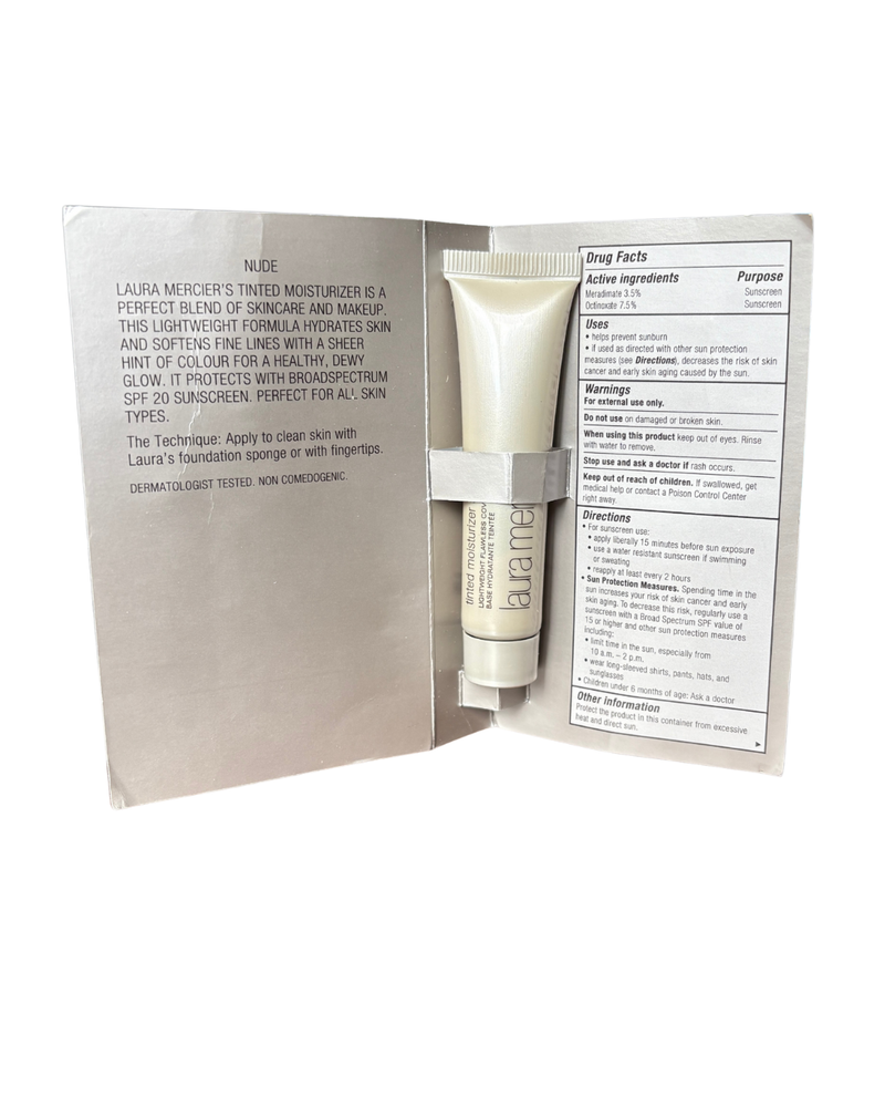 Laura Mercier Tinted Moisturizer SPF 20 Lightweight Flawless Coverage 15ml
