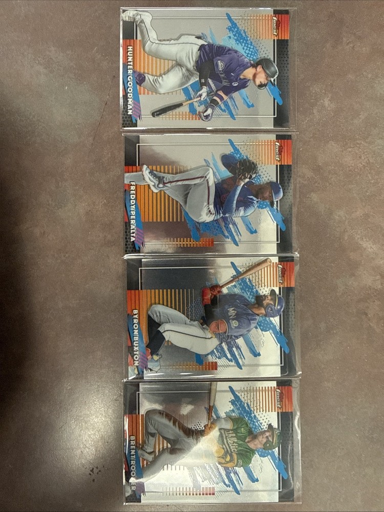 2026 Topps Finest Baseball Uncommon Lot