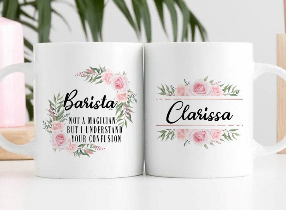 Barista Mug Personalized Barista Coffee Cup Barista Gift Barista Present Idea