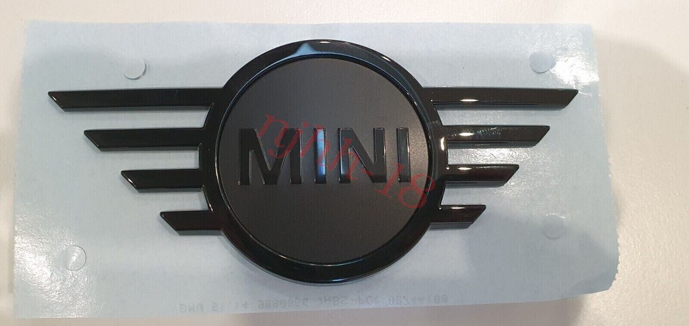 FOR Brand New Genuine MINI F55 F56 F57 Piano Black Rear Wing Badge 51149880866