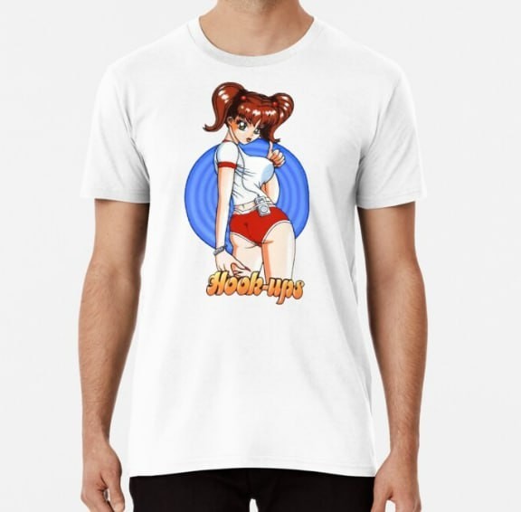 Anime Shirt, Hook-Ups Skateboard t shirt new hot anime hot