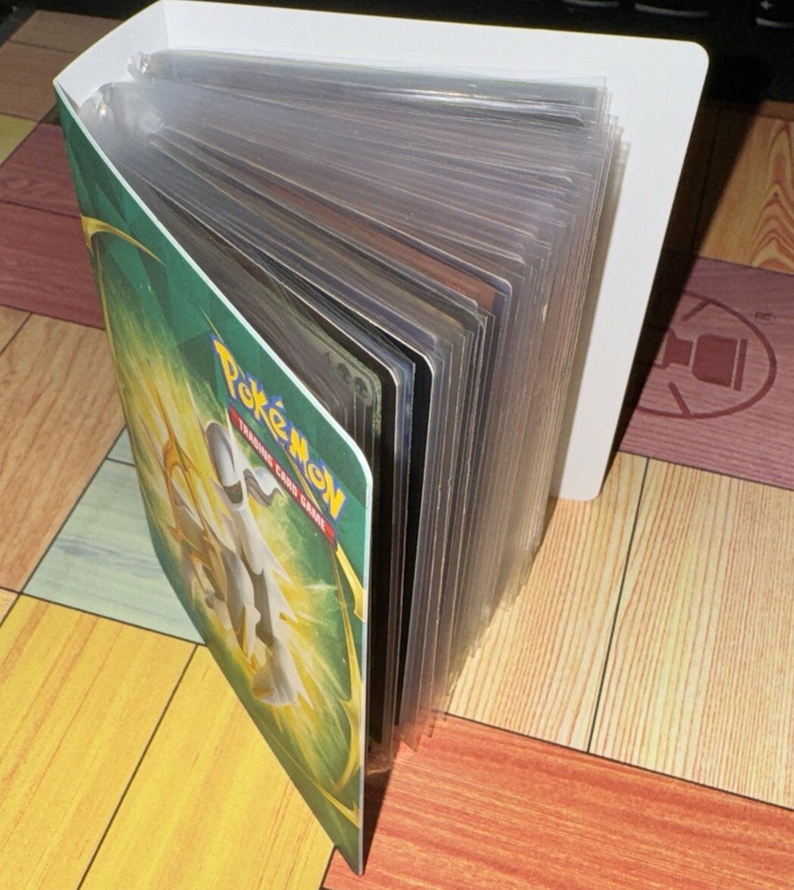 Pokemon Binder With Dragon Cards (Yu Gi Oh, Mtg, Pokemon) Holos Included