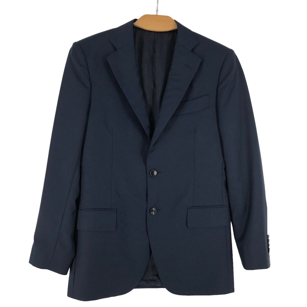 SUITSUPPLY Lazio Single Breasted N Wool Blazer Jacket Size EU:46; UK:36; US:36S