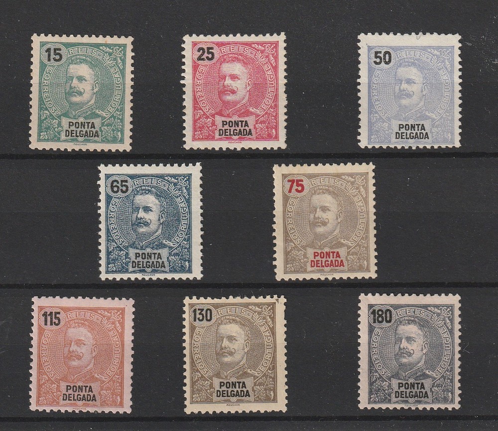 Portugal - Ponta Delgada Nice Complete Set MH (Read)