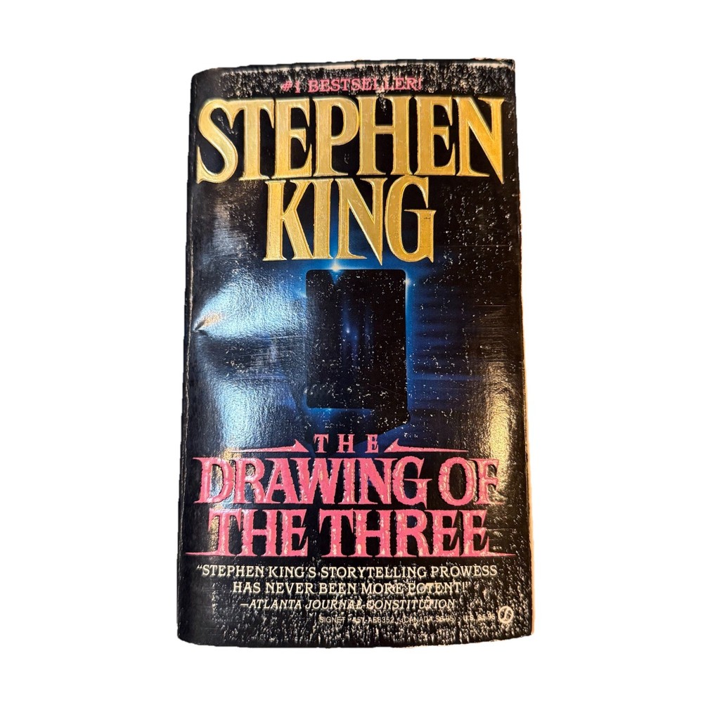 Drawing of the Three by Stephen King 1990 1st Signet Printing Paperback