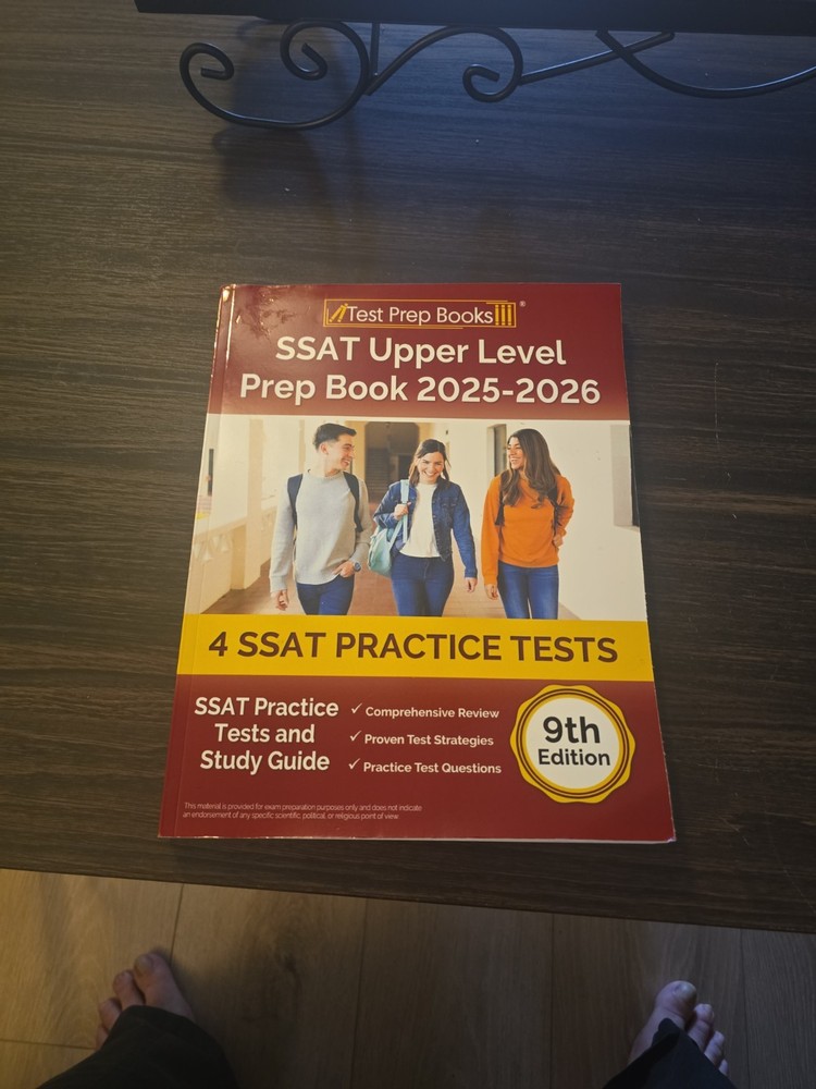 SSAT Upper Level Prep Book: SSAT Practice Tests and Study Guide: [9th Editio...