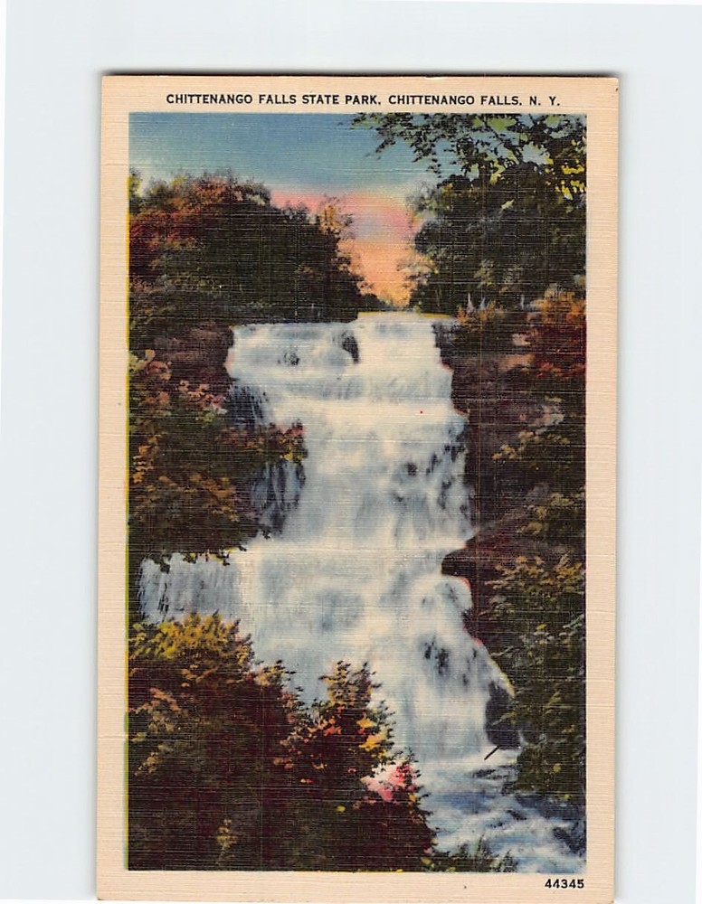 Postcard Chittenango Falls State Park Chittenango Falls New York USA