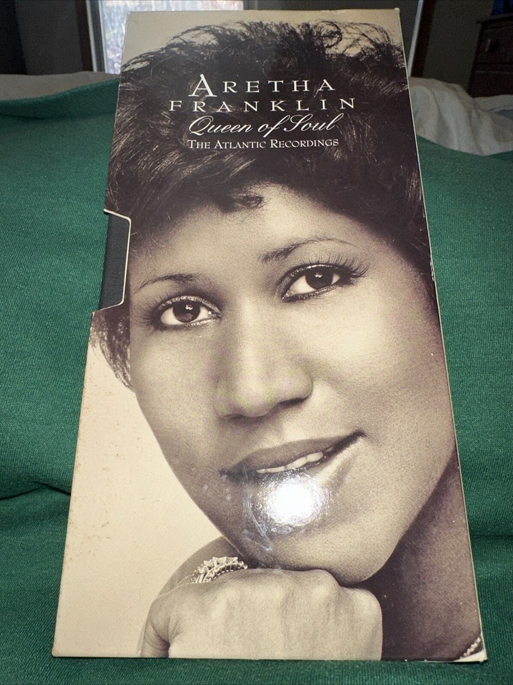 Aretha Franklin - Queen of Soul – The Atlantic Recordings - 4 Disc Set With Book