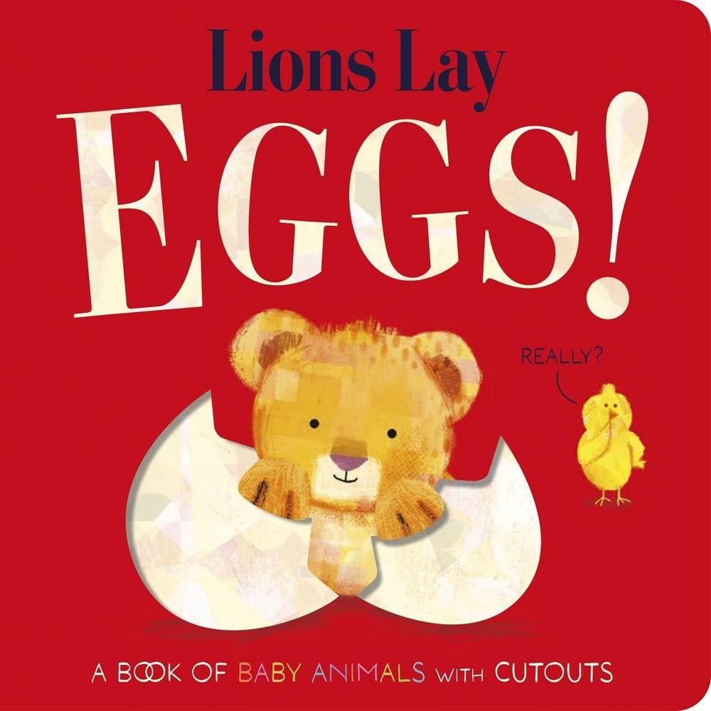 Lions Lay Eggs! by Gareth Lucas Board Book Book