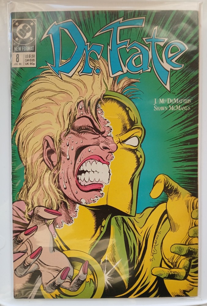 Dr. Fate #8 (Jul 1989)    J. M. DeMatteis story & Shawn McManus art