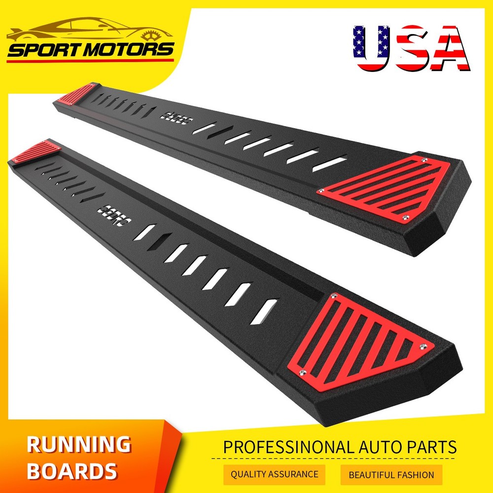 6.5 Inch Running Boards for 09-18 Dodge Ram 1500 2500 3500 Crew Cab Side Steps