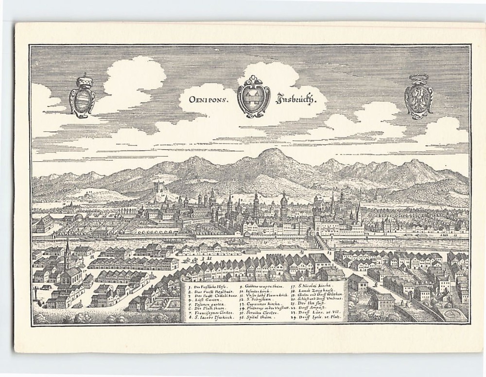 Postcard Innsbruck Austria