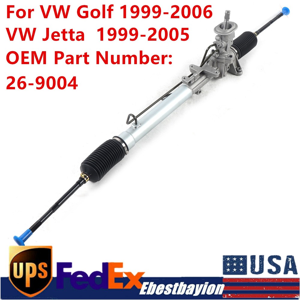 For VW Jetta Beetle & Golf 26-9004 Complete Power Steering Rack and Pinion Assy