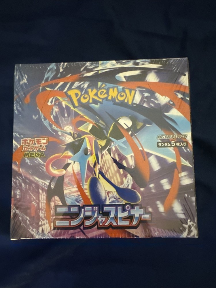 Pokemon Mega Ninja Spinner M4 Booster Box Sealed Japanese
