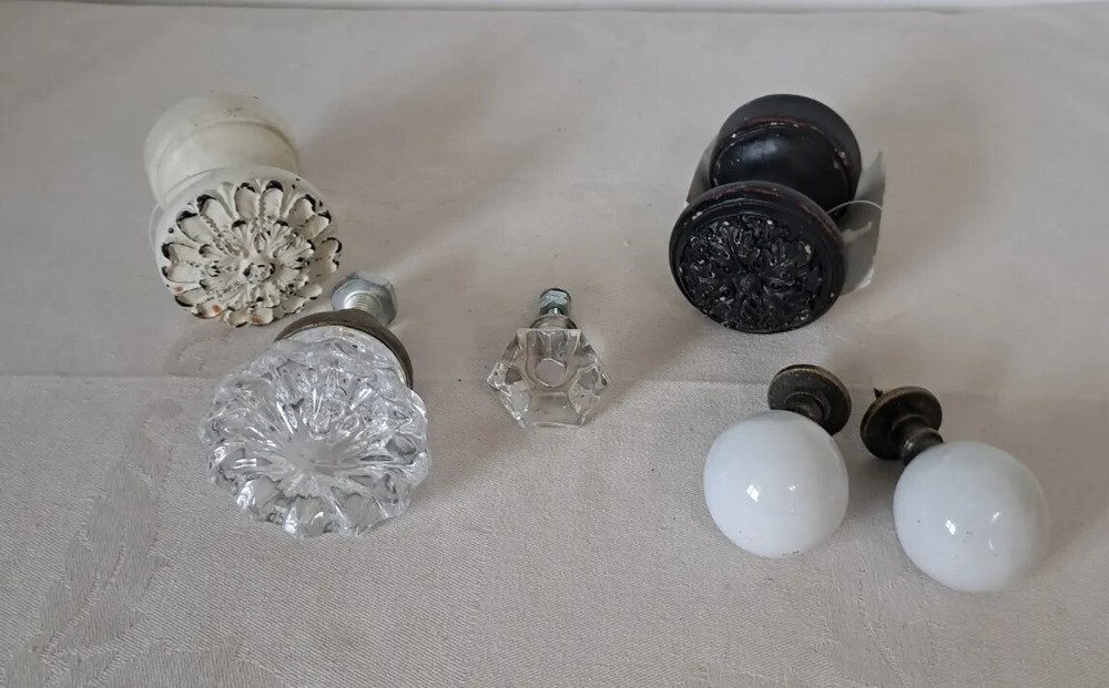 Drawer Pull Knobs Lot Glass Wood Ceramic Misc