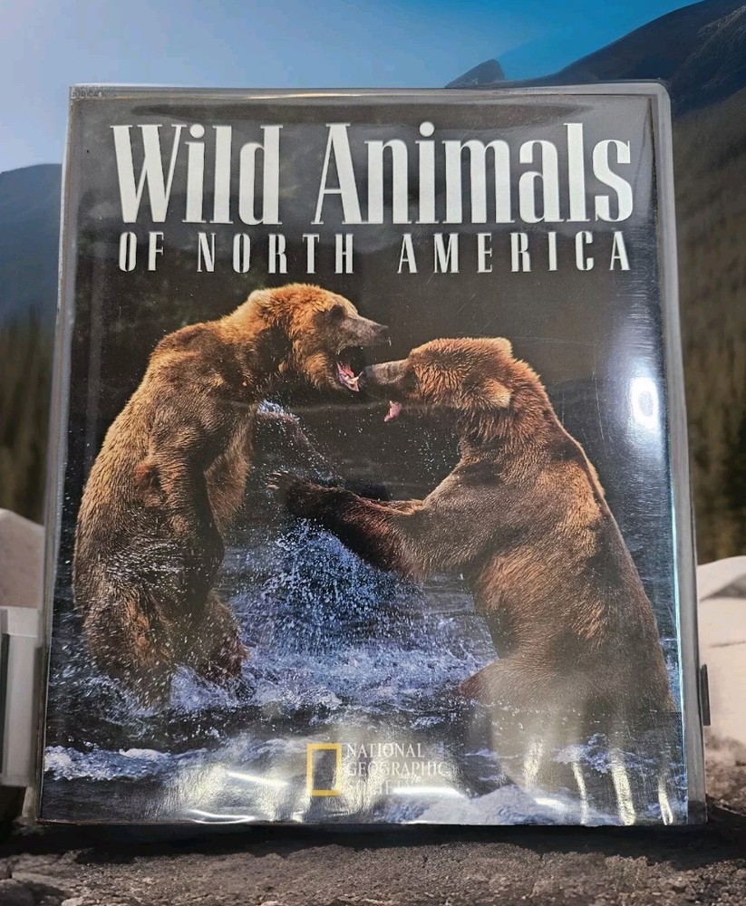 Wild Animals of North America National Geographic Vtg 1995 HC w/ DJ & DJ Cover