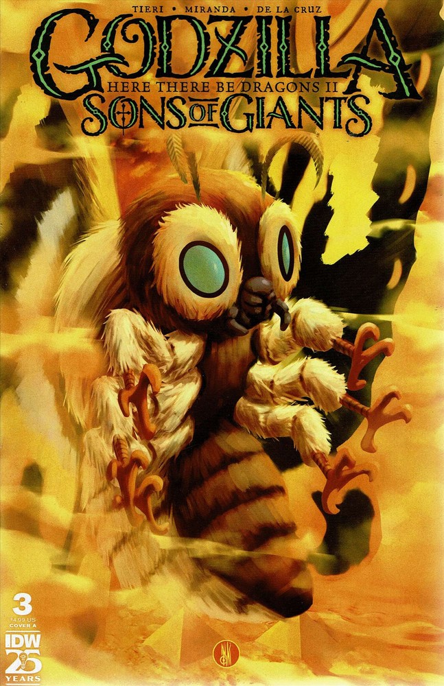 Godzilla Here There Be Dragons II Sons of Giants 3A VF NM IDW Mothra