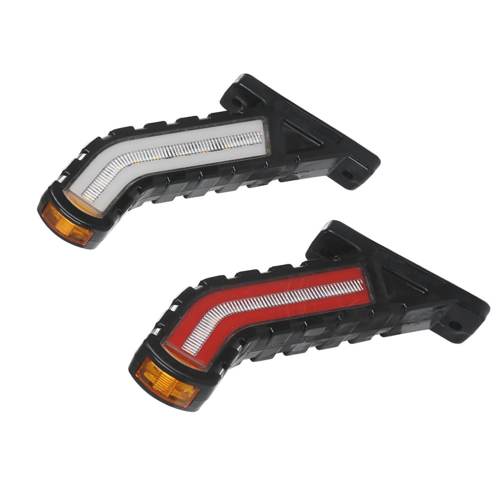 Waterproof Car Truck Van Lamp LED Tailight Side Marker Lamp Headlights 12-24V