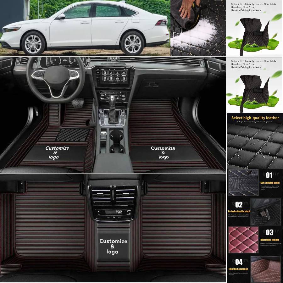 Bentley Flying Spur Mulsanne Waterproof Leather Car Floor Mats Liner