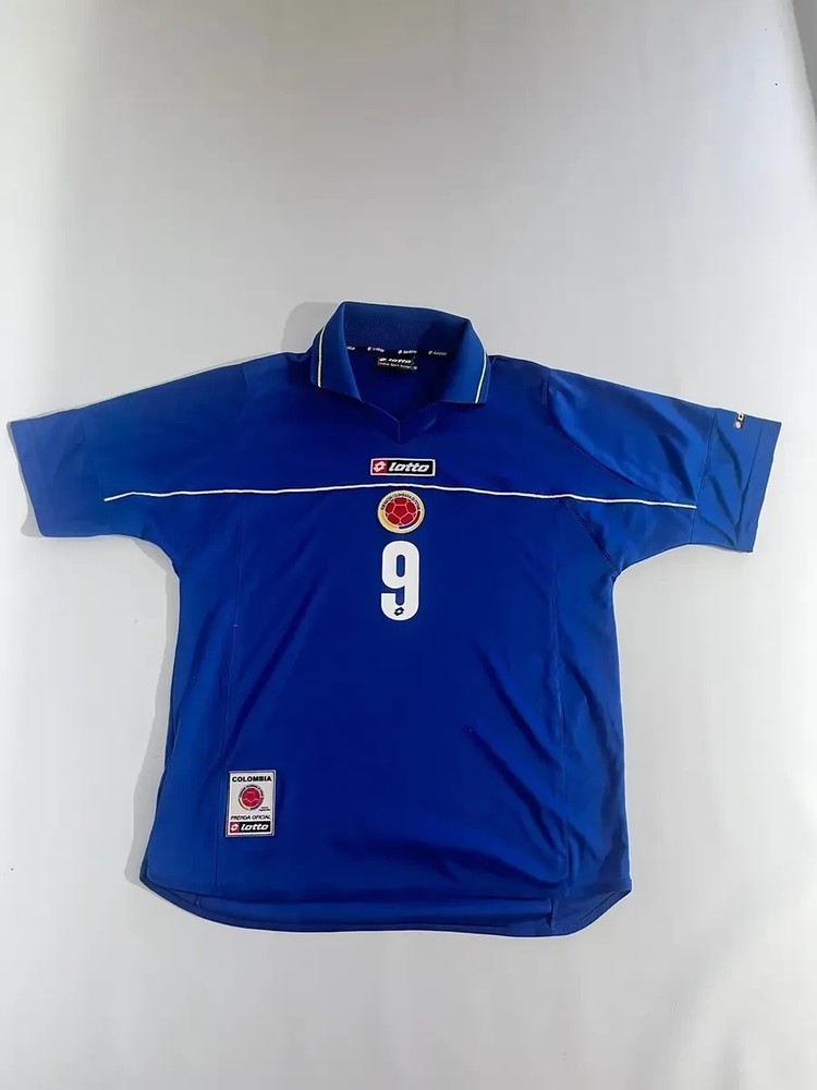 colombia national team 2004 away lotto #9 Size m