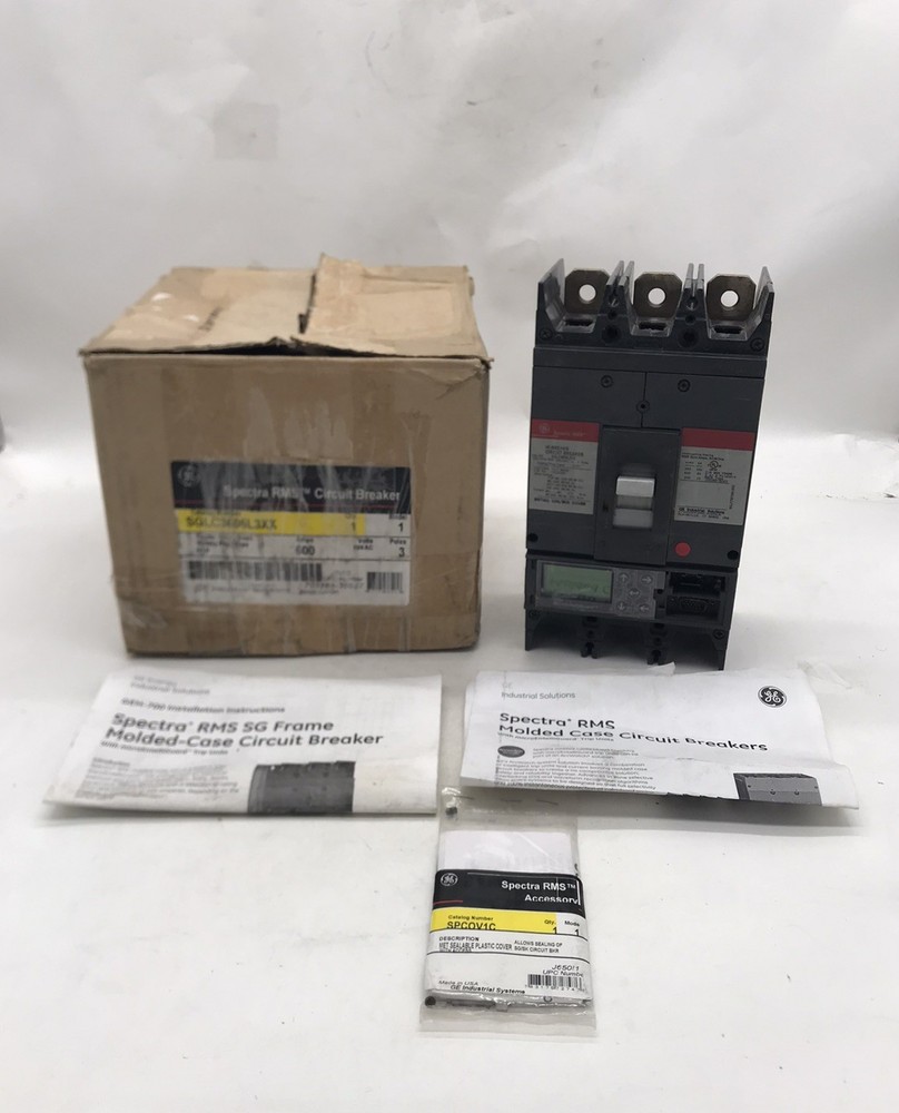 HOUSTON STOCK NEW GE SGLC3606L3XX TYPE SGLC 600 AMP 600V FREE 2 DAY AIR BUY NOW