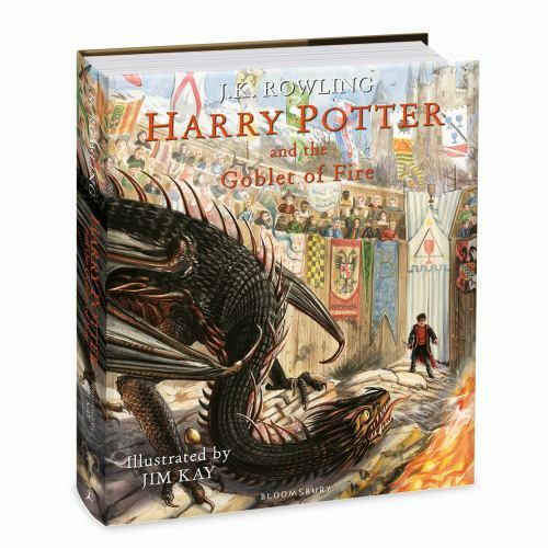 Harry Potter and the Goblet of Fire: The Illustrated Edition (Harry Potter, Boo