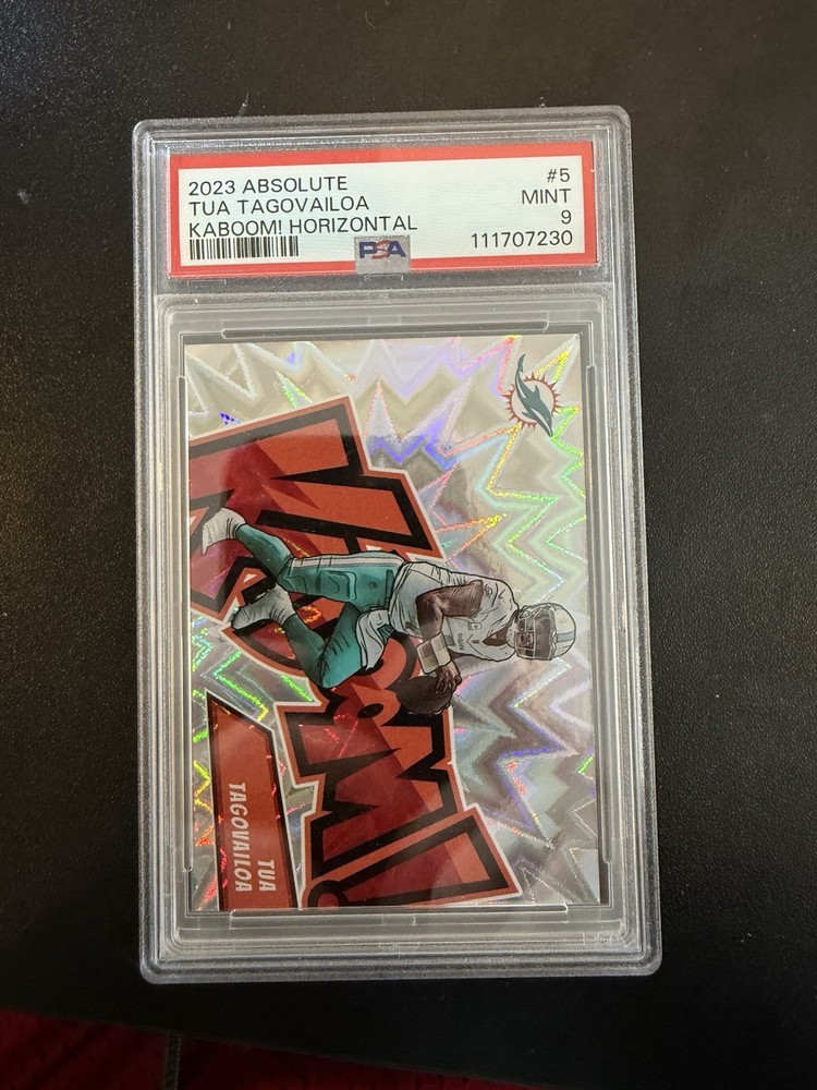 2023 Panini Absolute - Kaboom! Horizontal Tua Tagovailoa #5 PSA 9