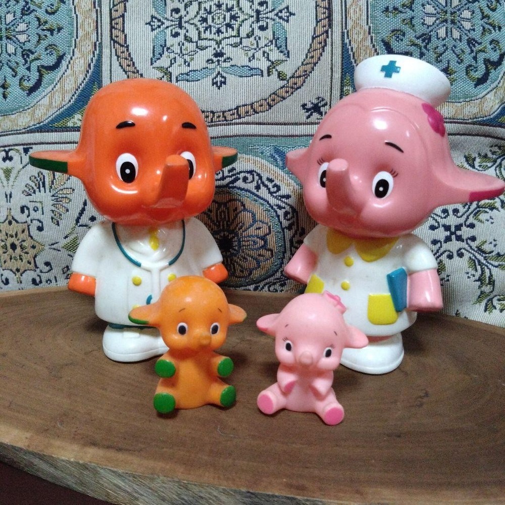 Sato-chan Satoko-chan piggy bank set #6d23cf