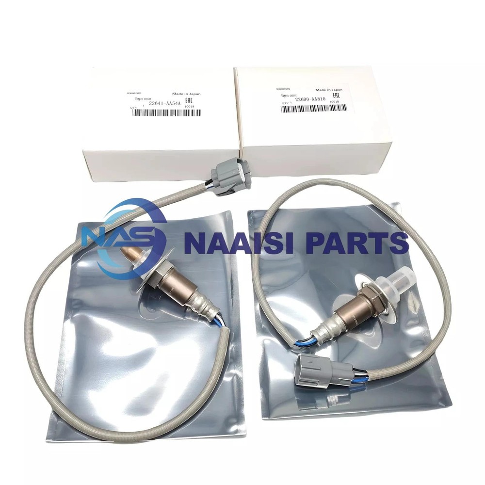 OEM 2PCS Front & Rear Oxygen O2 Sensor For 2010-2012 Subaru Legacy Outback 2.5L