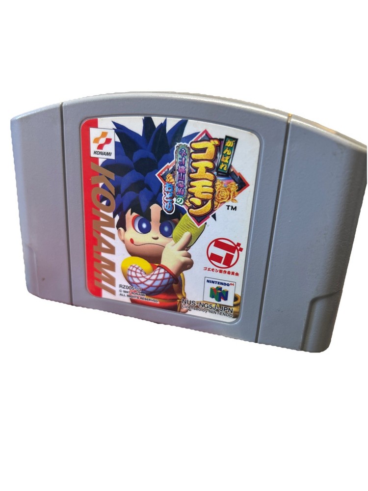 Ganbare Goemon Neo Momoyama Bakufu no Odori N64 Nintendo 64 JAPAN Import