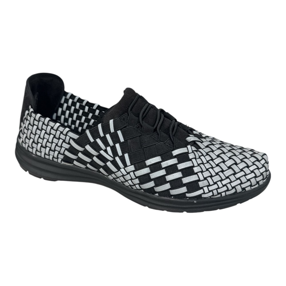Bernie Mev Women’s Comfort Woven Slip-On Shoes Lightweight Stylish | NWB.