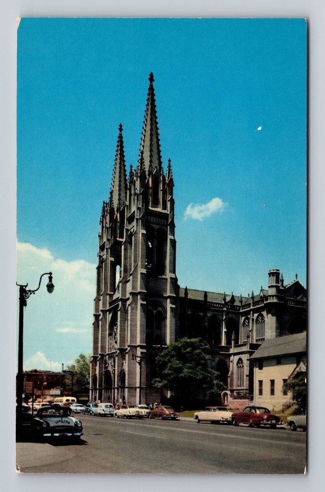 Colorado CO Denver Cathedral Of The Immaculate Conception Vintage Postcard