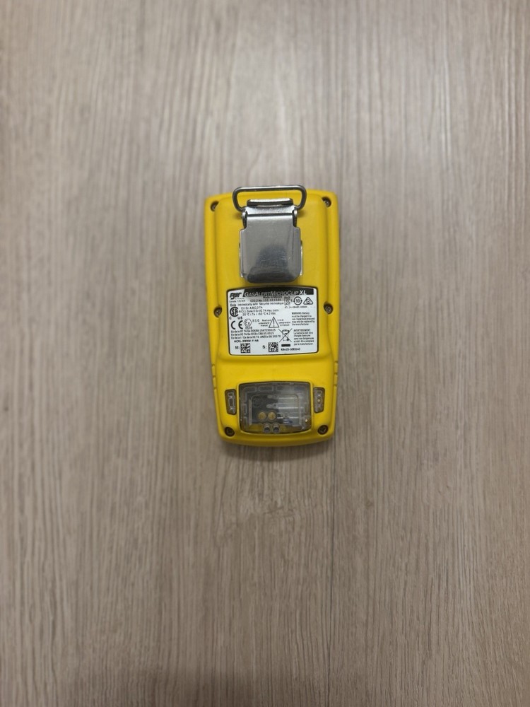 Honeywell BW Technologies Gas Alert Micro Clip XL Multi-Gas Detector - Yellow