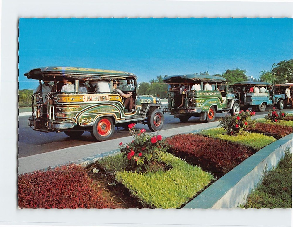 Postcard Jeepneys in Manila Philippines