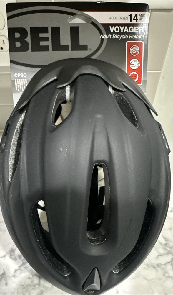 Bell Voyager Adult Bike Helmet with Visor for Ages 14+ 54-61cm 21.25-24in Black