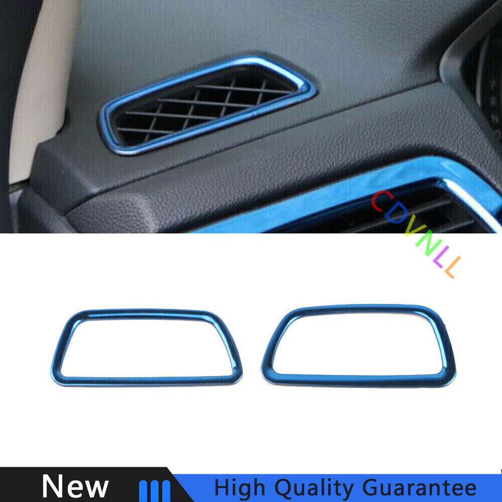 For Honda CRV CR-V 2012-2016 Blue Titanium Dashboard Upper Air Outlet Vent Trim