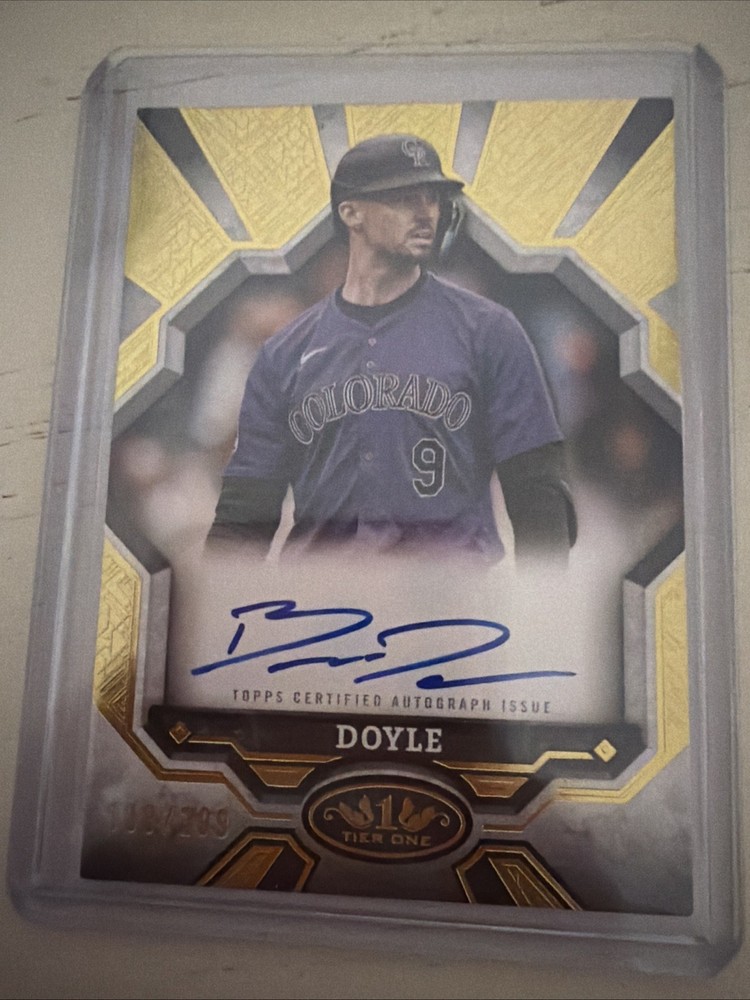 2025 Topps Tier One - Breakout Autographs Brenton Doyle #BOA-BD /299 (AU)