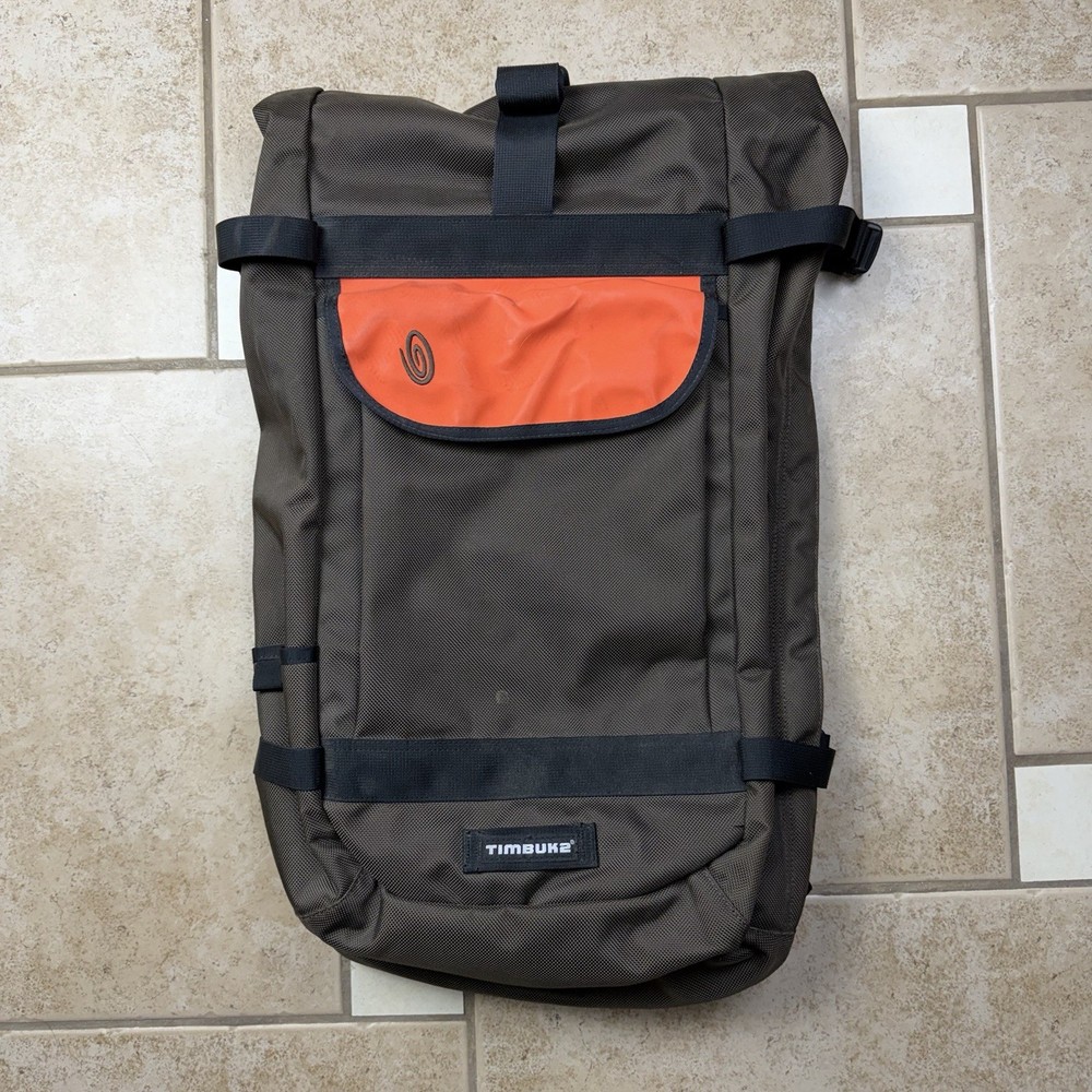 Timbuk2 Hemlock Backpack — Roll Top with Front Pocket and Laptop Sleeve