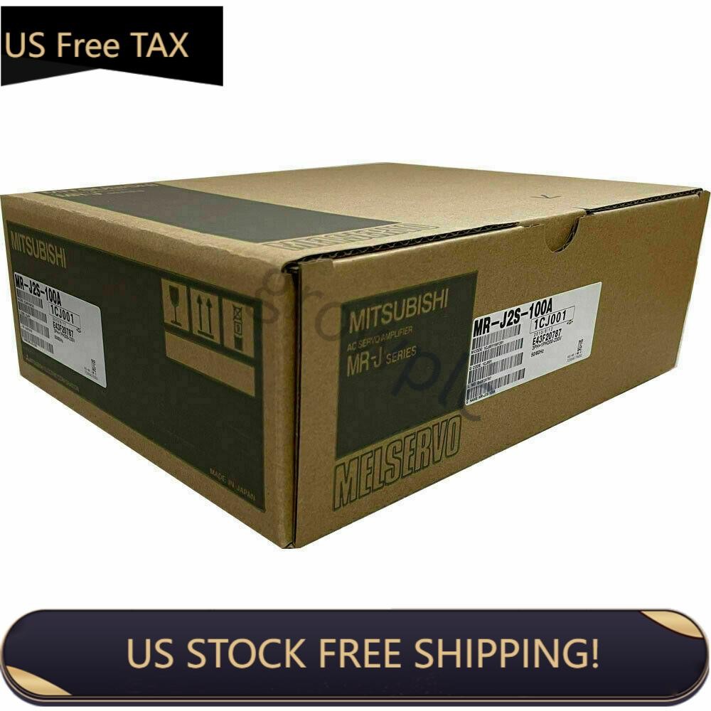 Factory Sealed Mitsubishi MR-J2S-100A AC Servo Drive New In Box MRJ2S100A PLC