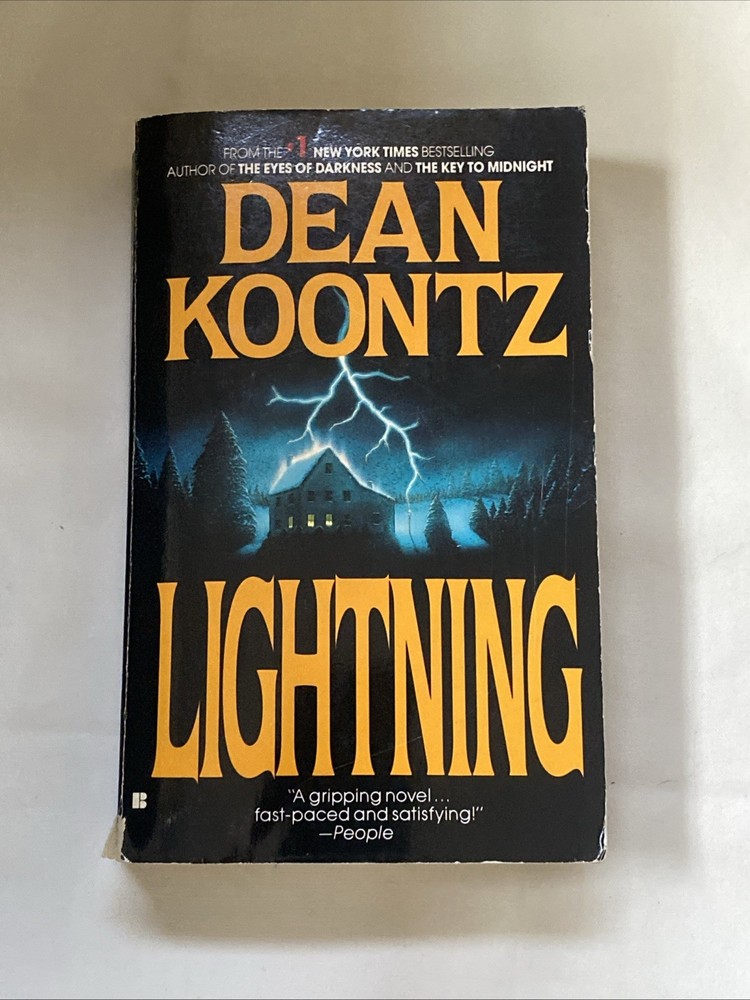 Lightning by Dean Koontz (1989, Mass Market Paperback)