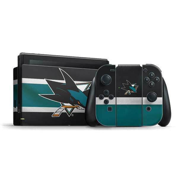 NHL San Jose Sharks Nintendo Switch Bundle Skin - San Jose Sharks Jersey